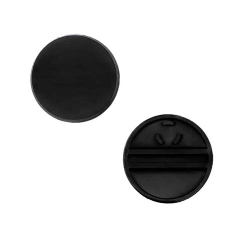 25mm Round Closed Bases .